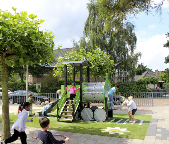 Wil je ook zo'n gaaf schoolplein?